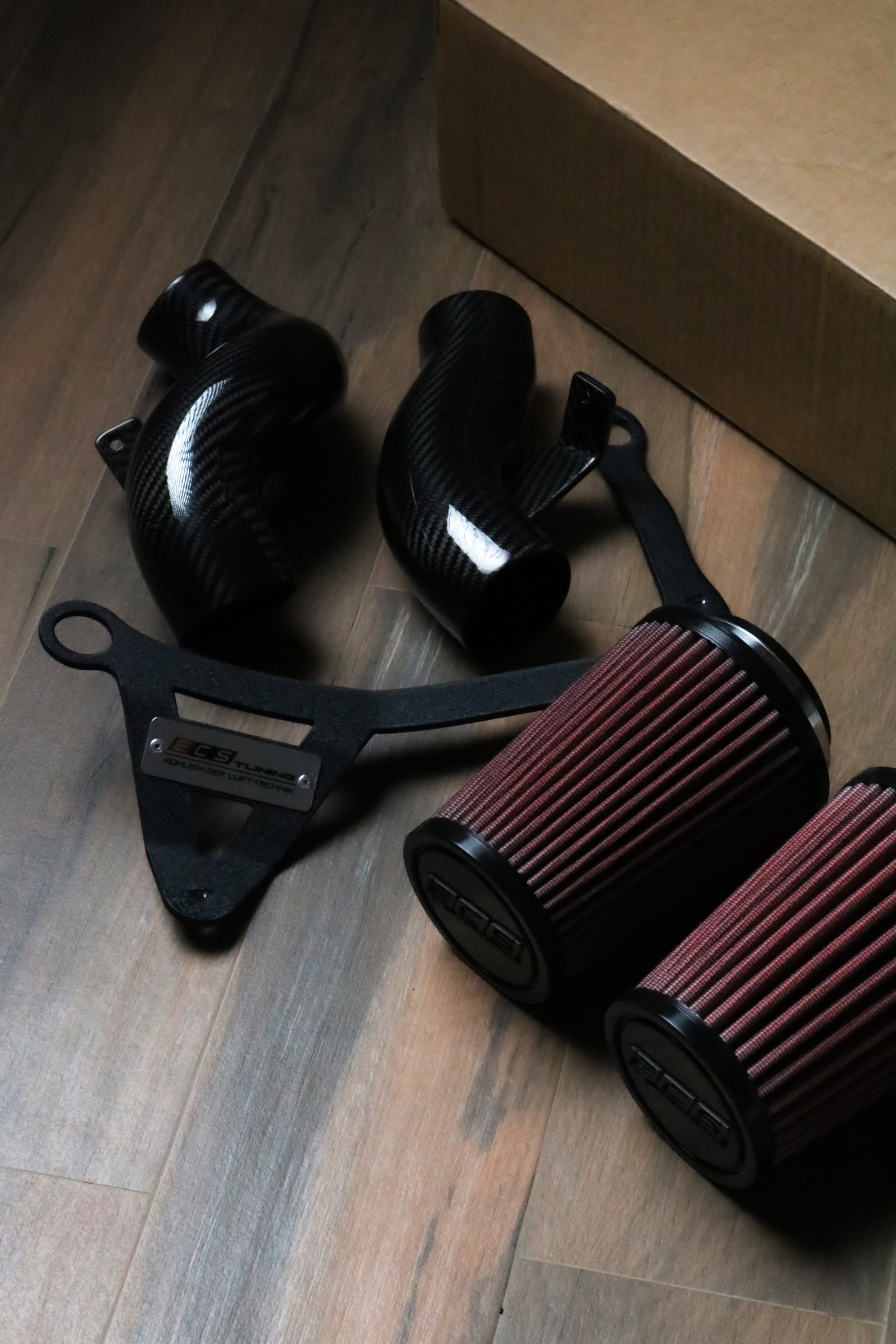 ECS Tuning Carbon Fibre Twin Intake System – BMW 335i / 135i (N54)