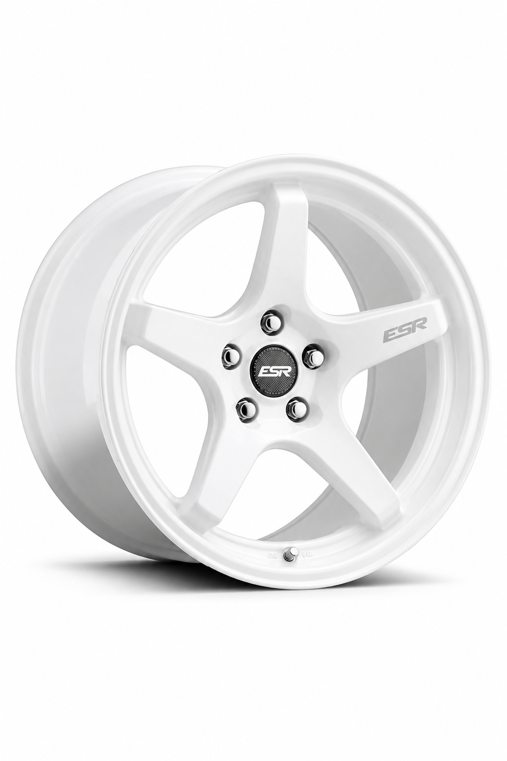 ESR AP5C ForgeTech Wheel – Gloss White