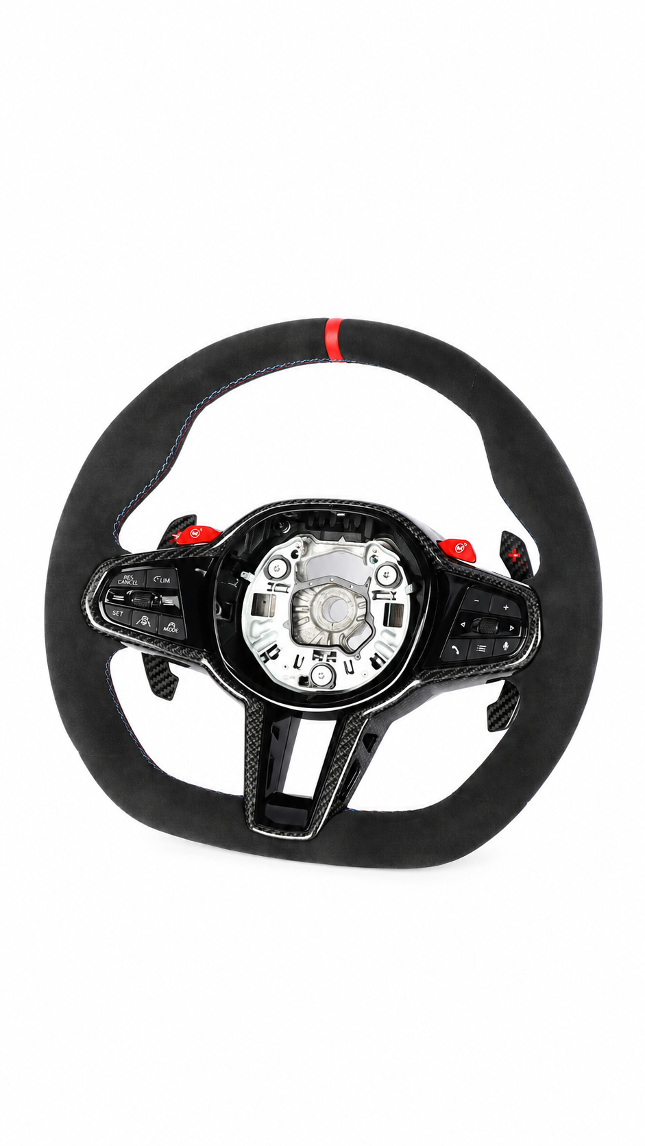 AutoTecknic G8X LCI Alcantara Steering Wheel – BMW M2 / M3 / M4
